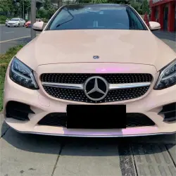 Gloss Metallic Purple Pink Car Vinyl Wrap PET review Shane 02