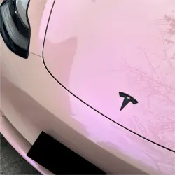 Gloss Metallic Purple Pink Car Vinyl Wrap PET review Miller 03