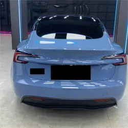 Gloss China Blue Car Vinyl Wrap Sale review Daniel 03