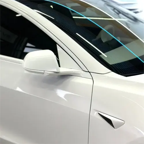 Gloss Crystal White Car Vinyl Wrap  review 