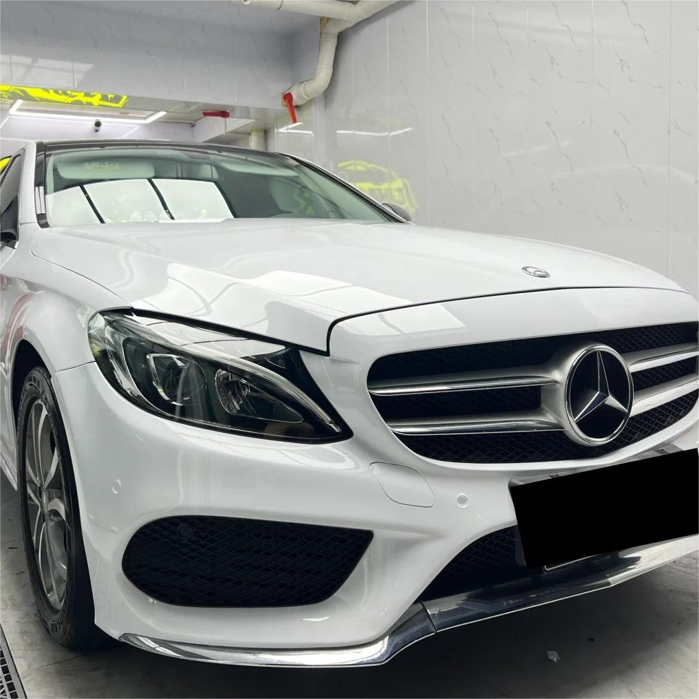 Gloss Crystal White Car Vinyl Wrap  review Kerra 00
