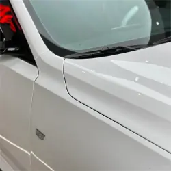 Gloss Crystal White Car Vinyl Wrap  review Cameron 03
