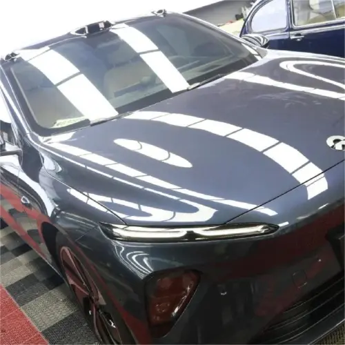 Gloss Metallic Navy Blue Car Vinyl Wrap review 