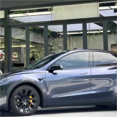 Gloss Metallic Navy Blue Car Vinyl Wrap review 