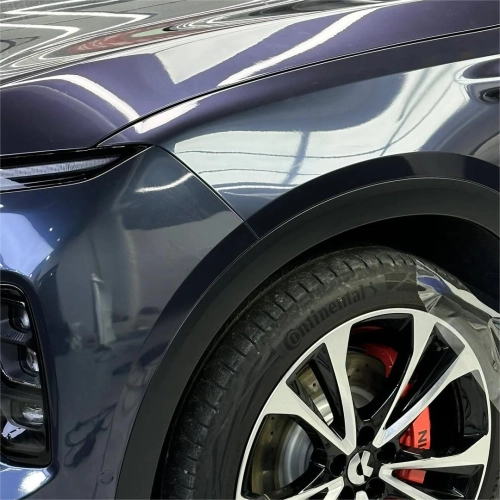 Gloss Metallic Navy Blue Car Vinyl Wrap review 