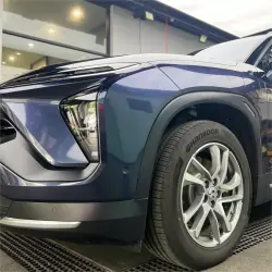 Gloss Metallic Navy Blue Car Vinyl Wrap review Garmon 01