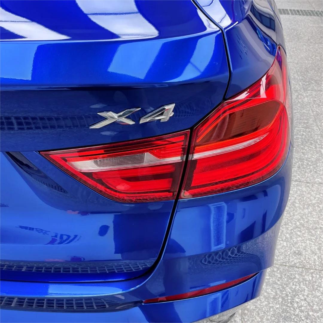 Gloss Metallic Blueberry Car Vinyl Wrap PET review Escamilla 01