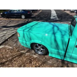 Gloss Mint Green Car Vinyl Wrap Porsche 911 PET review zachsmk5 01