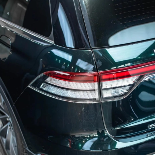 Gloss Metallic Diamond Benz Emerald Green Car Vinyl Wrap PET review 