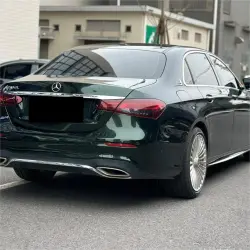 Gloss Metallic Diamond Benz Emerald Green Car Vinyl Wrap PET review Silver 02