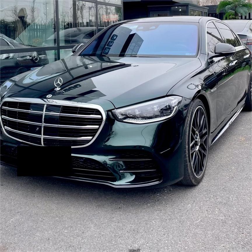 Gloss Metallic Diamond Benz Emerald Green Car Vinyl Wrap PET review Amazon 00