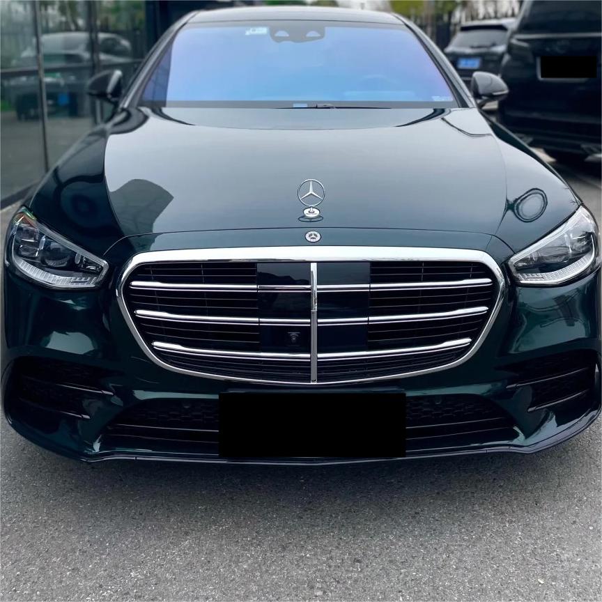 Gloss Metallic Diamond Benz Emerald Green Car Vinyl Wrap PET review Amazon 01