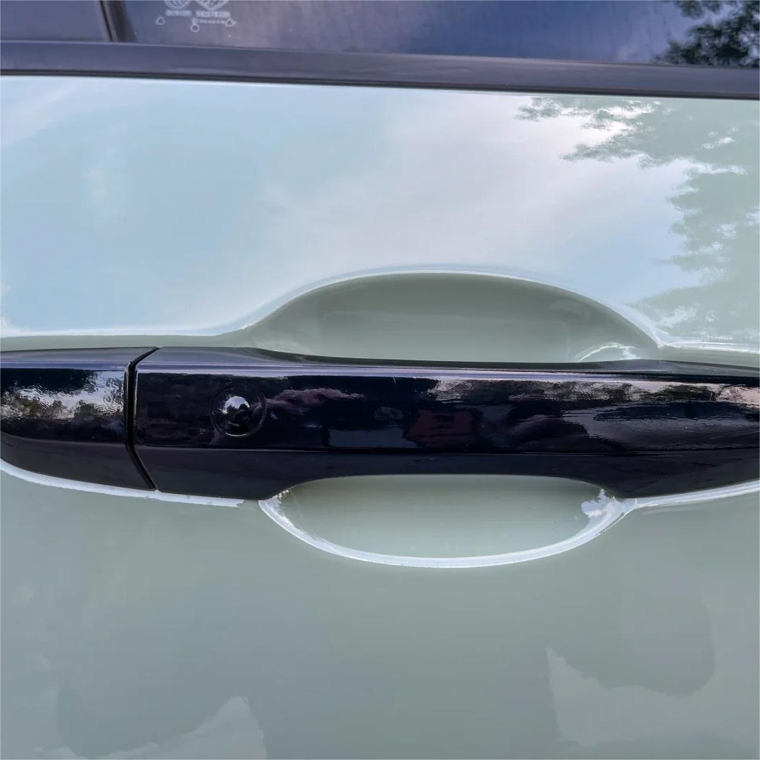 Gloss Light Khaki Green Car Vinyl Wrap PET review Tony 00