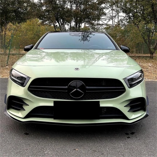 Gloss Light Khaki Green Car Vinyl Wrap PET reviewed by
