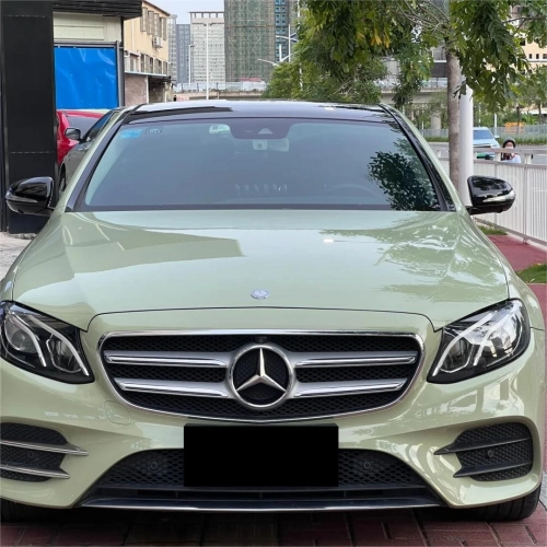 Gloss Light Khaki Green Car Vinyl Wrap PET review 