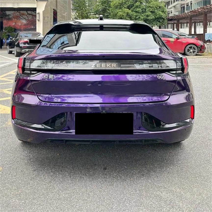 Gloss Metallic Midnight Purple Car Vinyl Wrap BMW PET review Stephanie 04