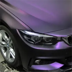 Matte Russian Violet Purple Car Vinyl Wrap  review Tonyblopez 01