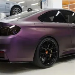 Matte Russian Violet Purple Car Vinyl Wrap  review Tonyblopez 02