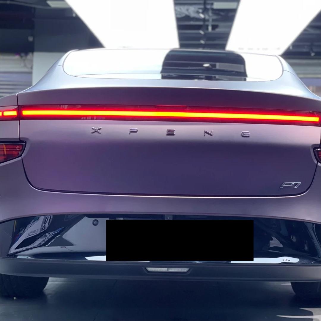 Ultra Matte Metallic Black Purple Car Vinyl Wrap review Shaniqua 03