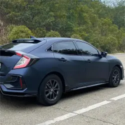 Best Matte Dark Blue Car Vinyl Wrap review Yampolskiy 03