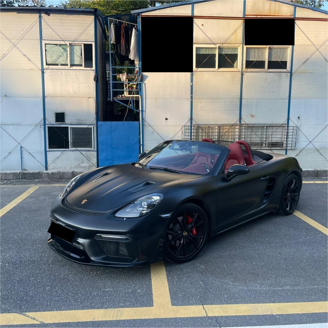 Matte Satin Black Ceramic Black Car Vinyl Wrap BMW  PET  review Impressed 03