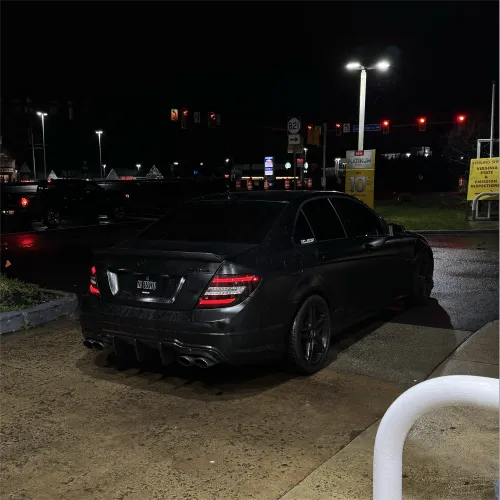 Matte Satin Black Ceramic Black Car Vinyl Wrap BMW  PET  review 