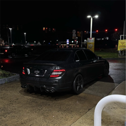 Matte Satin Black Ceramic Black Car Vinyl Wrap BMW  PET  review 