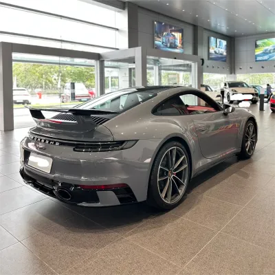 Gloss Arctic Grey Car Vinyl Wrap BMW Porsche PET review Vinyl 02