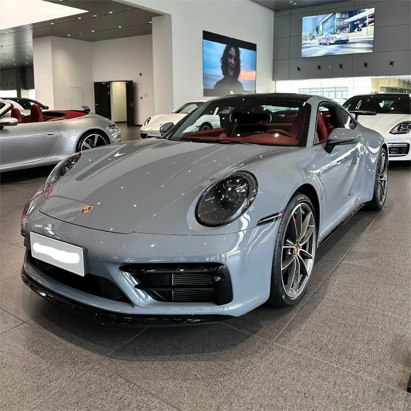 Gloss Arctic Grey Car Vinyl Wrap BMW Porsche PET review Vinyl 03