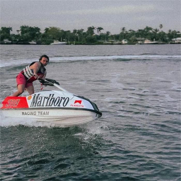 Marlboro Racing Car wrap Custom Design - White, Red and Black Car Wrap (Bundle) review Bandit 02