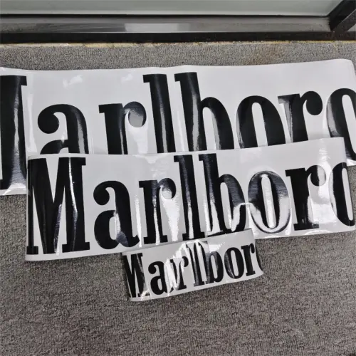 Marlboro Racing Car wrap Custom Design - White, Red and Black Car Wrap (Bundle) review 