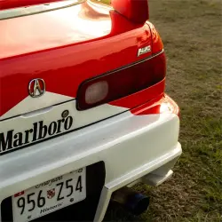 Marlboro Racing Car wrap Custom Design - White, Red and Black Car Wrap (Bundle) review Marlboro 07
