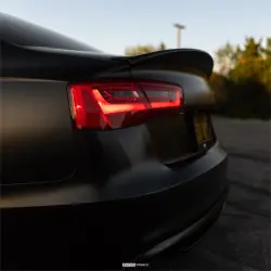 Matte Satin Black Ceramic Black Car Vinyl Wrap BMW  PET  review Ceramic 06