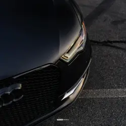 Matte Satin Black Ceramic Black Car Vinyl Wrap BMW  PET  review Ceramic 07
