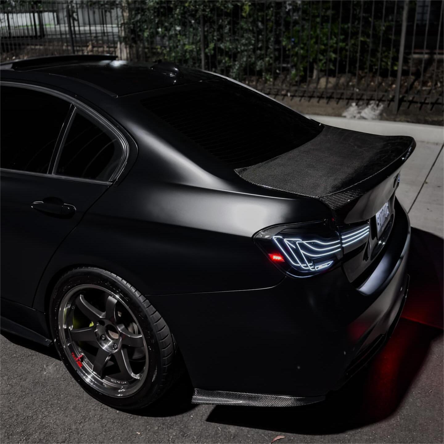 Matte Satin Black Ceramic Black Car Vinyl Wrap BMW  PET  review Ceramic 02