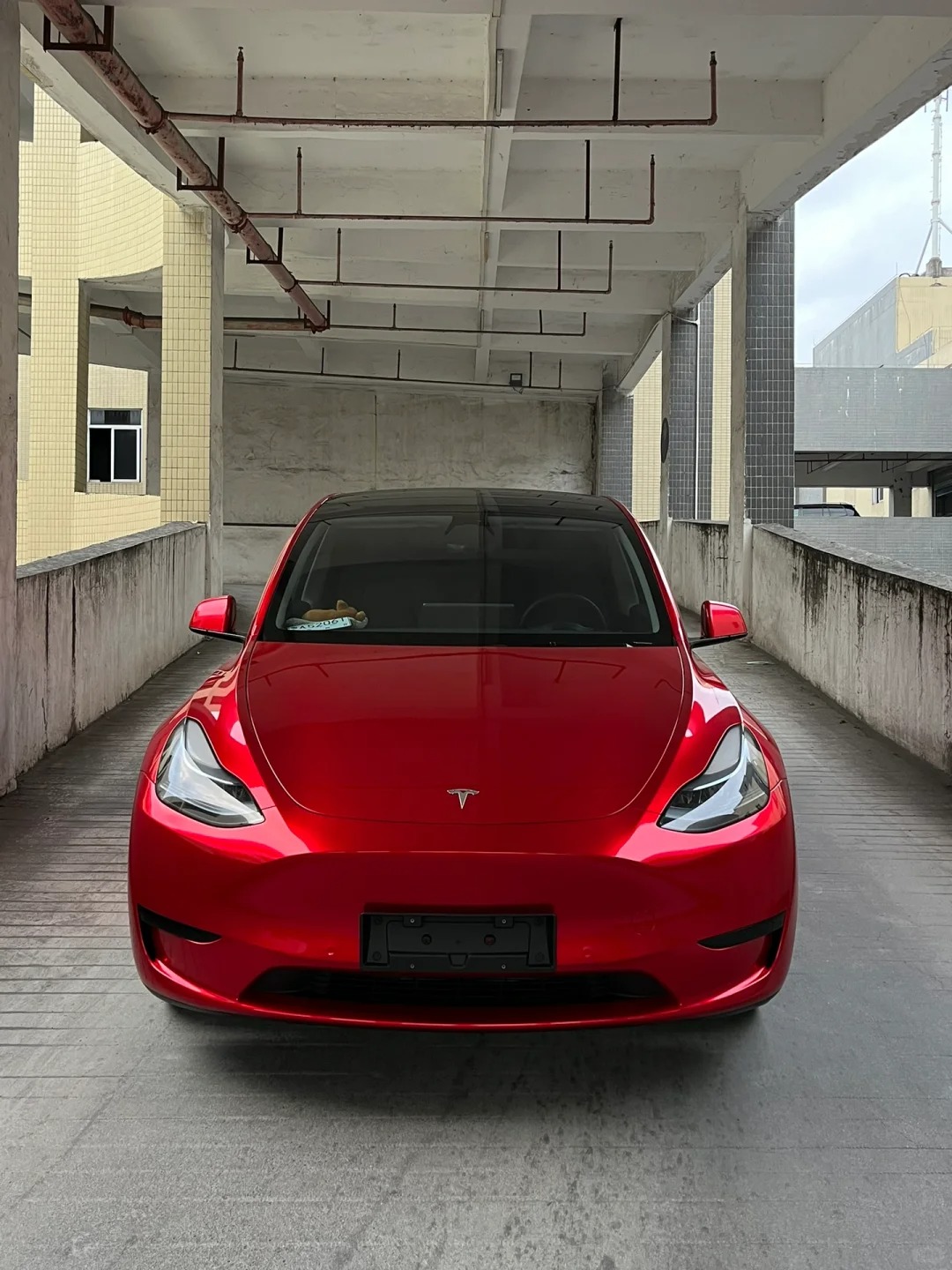 Ultra Glossy Metallic Vampire Red Car Vinyl Wrap BMW PET   review Jordan L 01