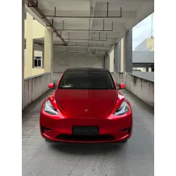Ultra Glossy Metallic Vampire Red Car Vinyl Wrap Audi BMW PET   review Jordan L 02
