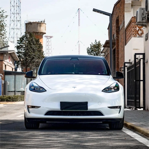 Gloss Metallic Chameleon Blue White Car Vinyl Wrap PET review 