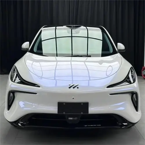 Gloss Metallic Chameleon Blue White Car Vinyl Wrap PET review 