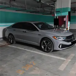 Gloss Nardo Grey Car Vinyl Wrap review Sammy 02