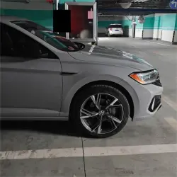 Gloss Nardo Grey Car Vinyl Wrap review Sammy 04
