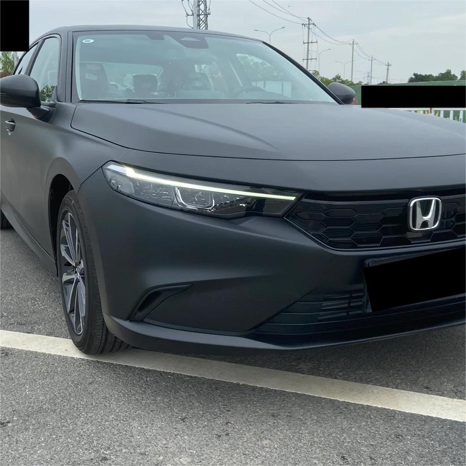 Ultra Matte Black Car Vinyl Wrap Tesla BMW PET review SpicyDoritoChip 00