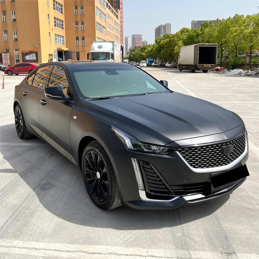 Ultra Matte Black Car Vinyl Wrap Tesla BMW PET review Akhil sehdev 01