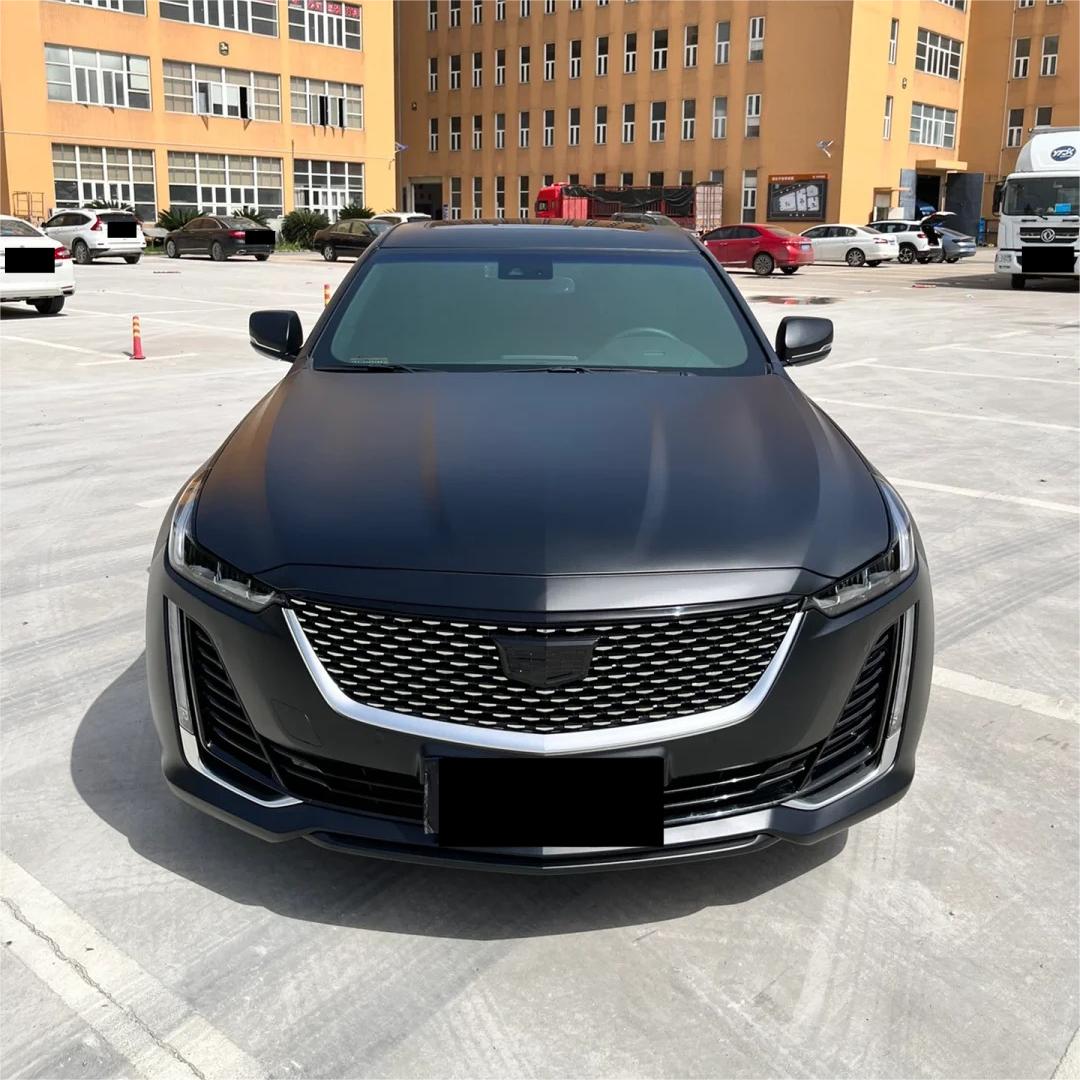 Ultra Matte Black Car Vinyl Wrap Tesla BMW PET review Akhil sehdev 00