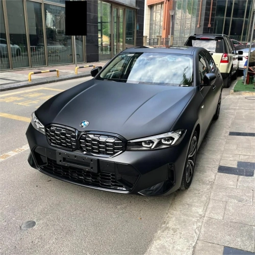 Ultra Matte Black Car Vinyl Wrap Tesla BMW PET reviewed by