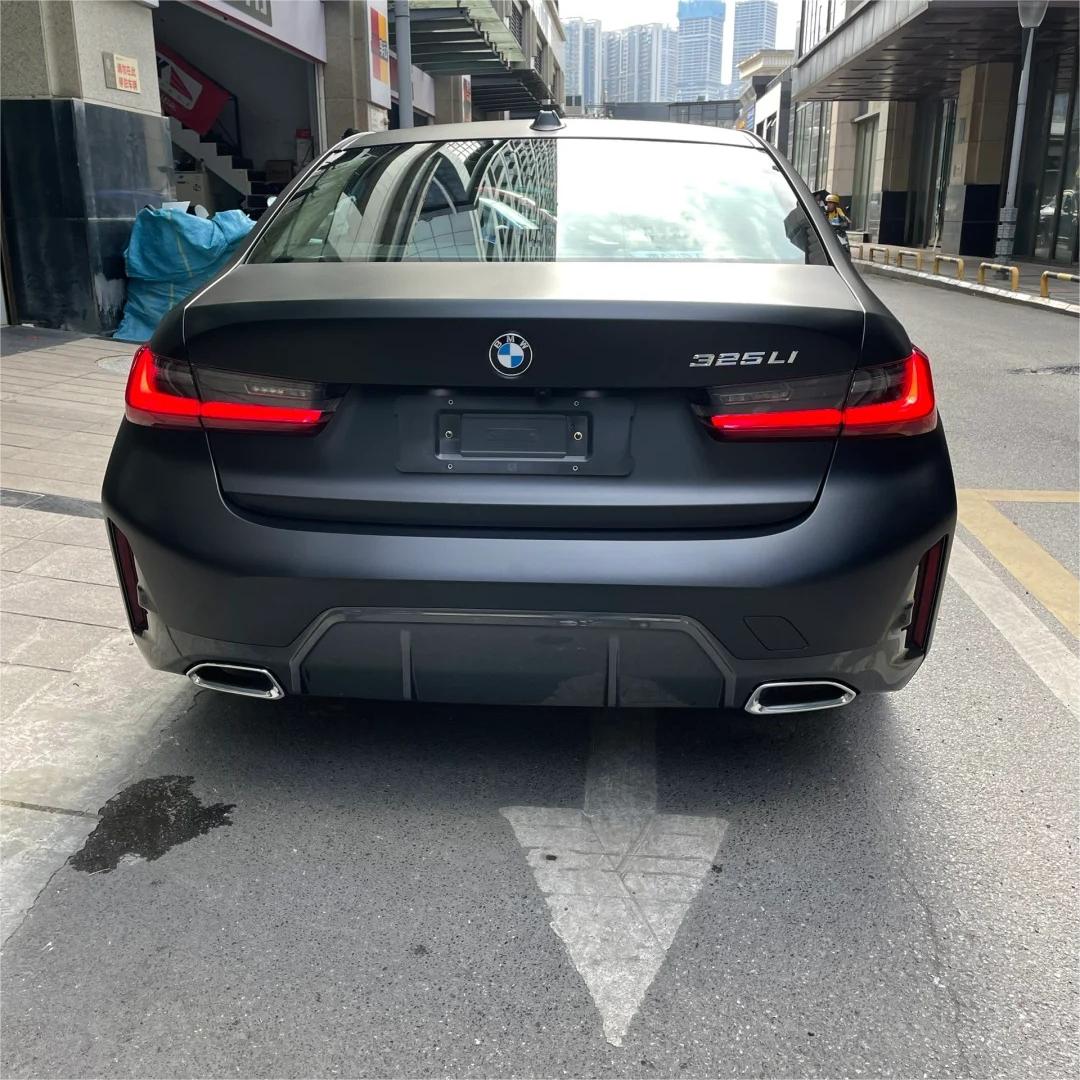 Ultra Matte Black Car Vinyl Wrap Tesla BMW PET review Paine 01