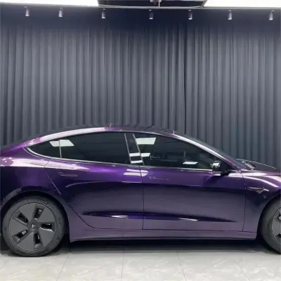 Gloss Metallic Midnight Purple Car Vinyl Wrap BMW  review Robert 02