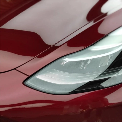 Gloss Metallic Black Cherry Red Car Vinyl Wrap PET reviewed by