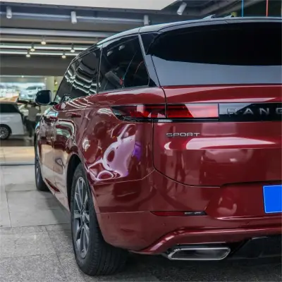 Gloss Metallic Black Cherry Red Car Vinyl Wrap review Black 03