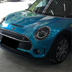 Gloss Metallic Atomic Teal Car Vinyl Wrap review Reveal 02